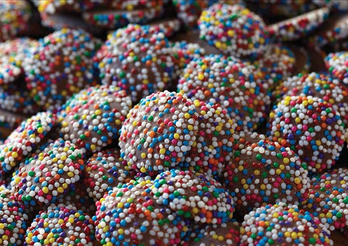 Chocolate Rainbow Nonpareils 5 lbs. Q92444