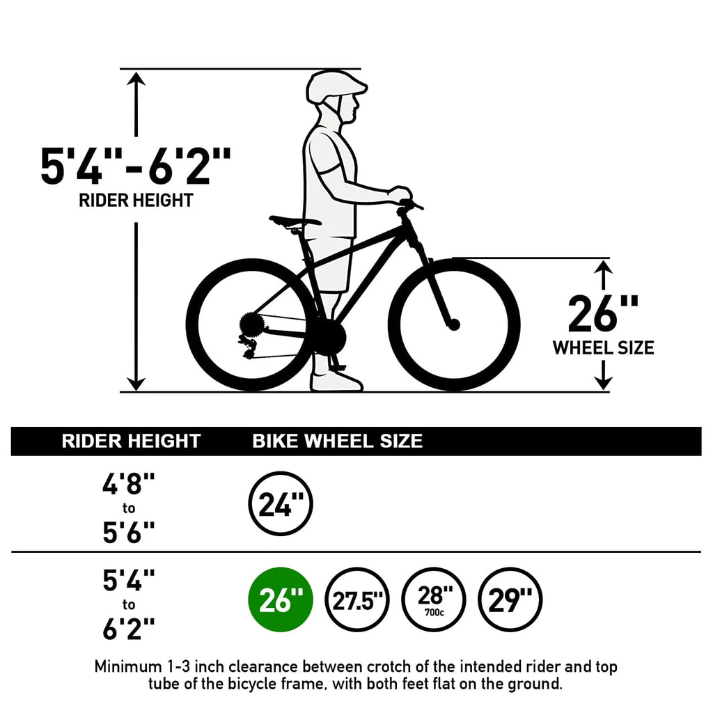26 inch Mountain Bike 21 Speed Dual Disc Brake Front Suspension M267