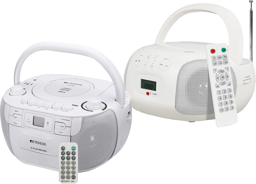 CD and Cassette Player Combo with Remote Control O22474