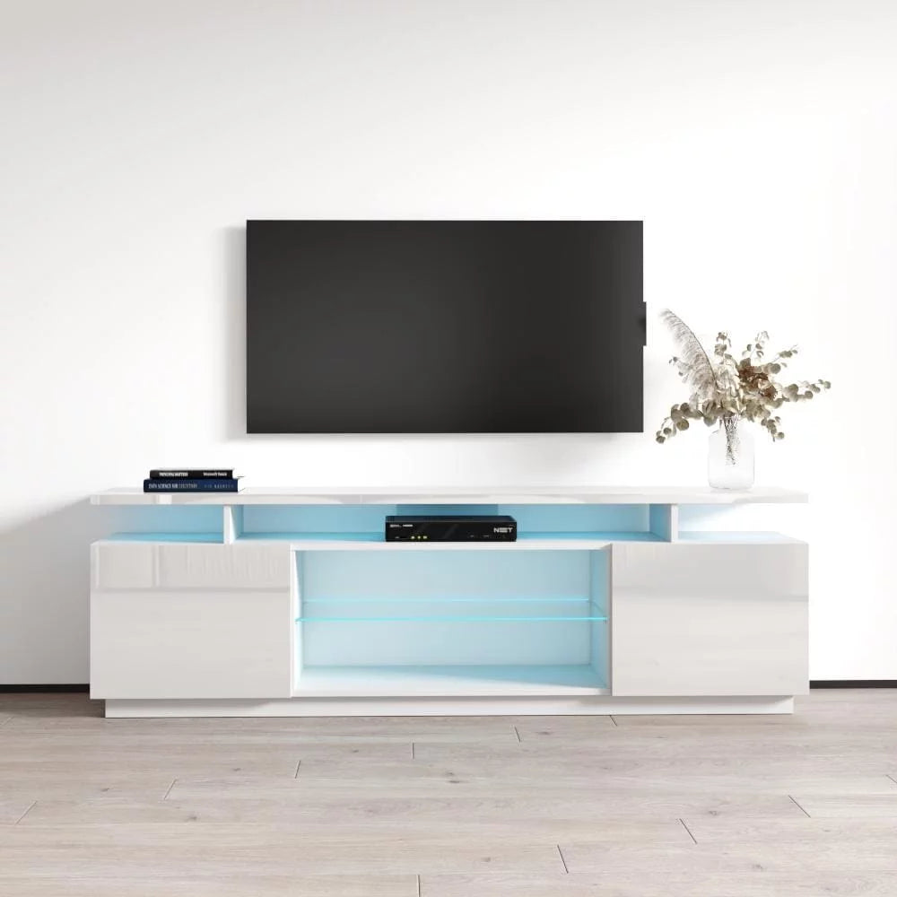 White Modern TV Stand W68806