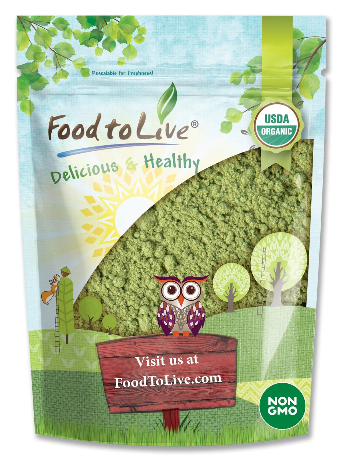 Organic Kale Powder, 4 Pounds F189734