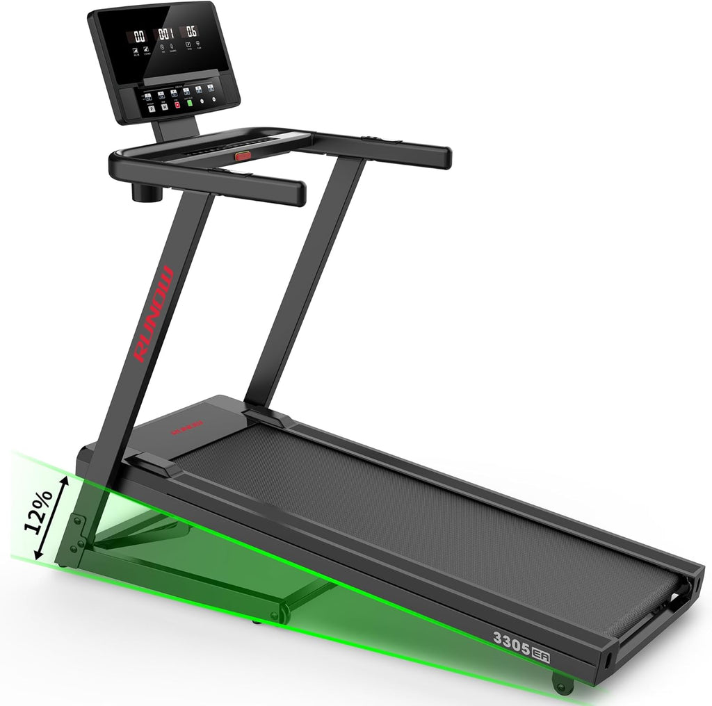 Folding Treadmill with Auto Incline W95085