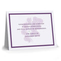 Violet Bouquet Sympathy Cards P62976