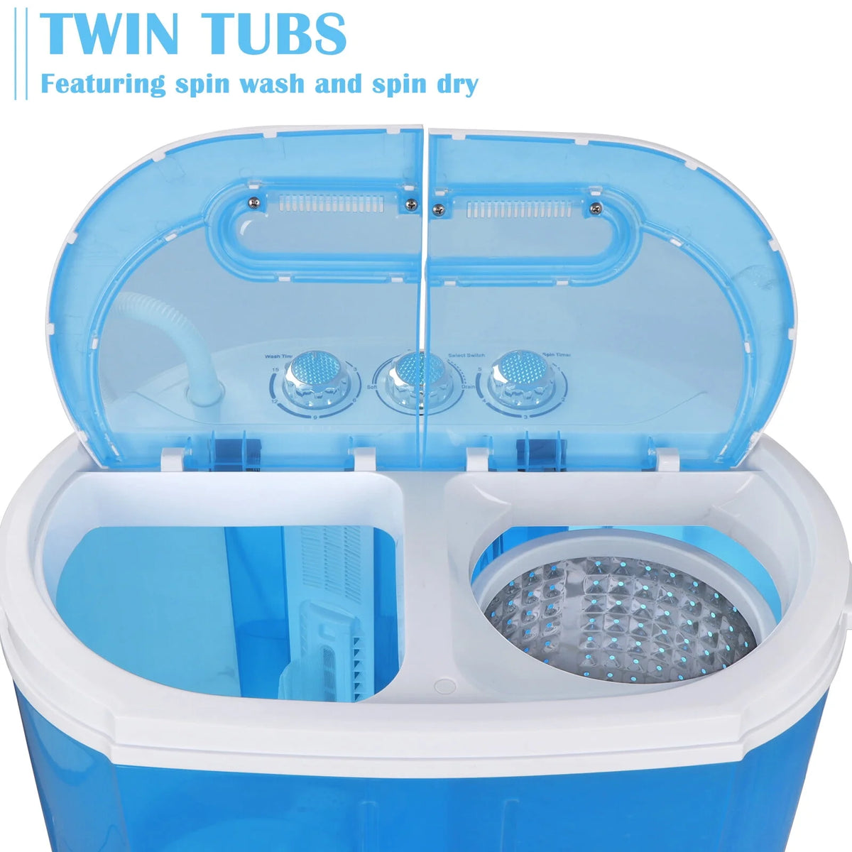 10lbs Capacity Compact Top-Load Washing Machine Q970