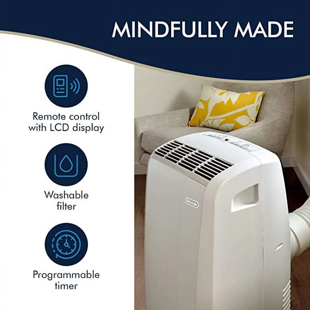 Restored 10,000 BTU 3-Speed Portable Air Conditioner with Dehumidifier V160226