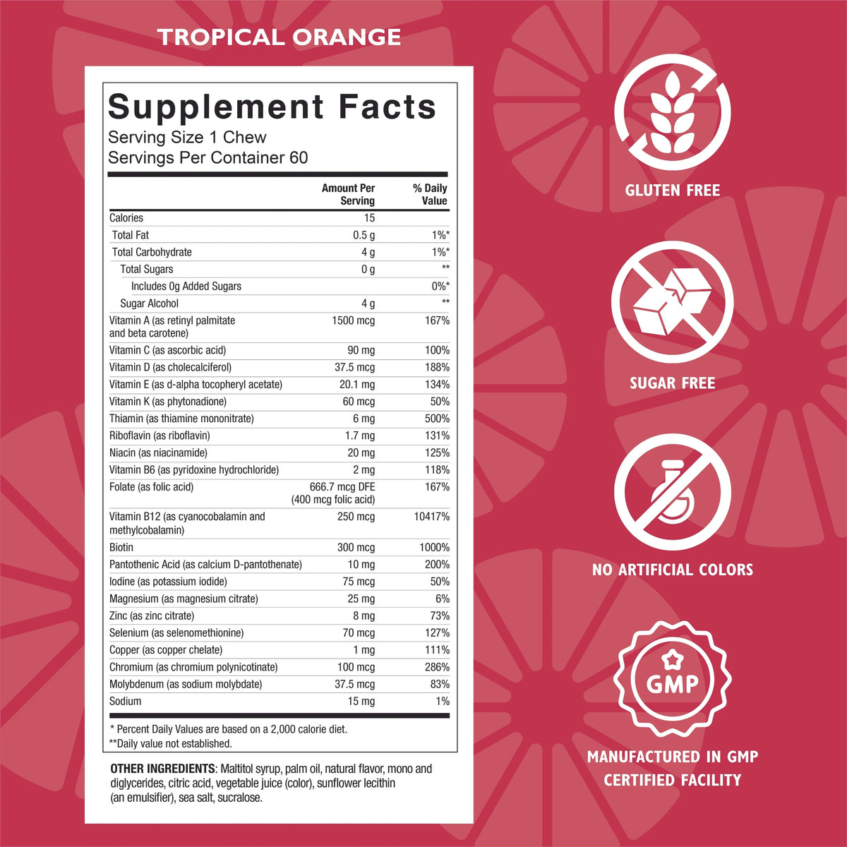Bariatric Multivitamin Soft Chews, 180 count O1917
