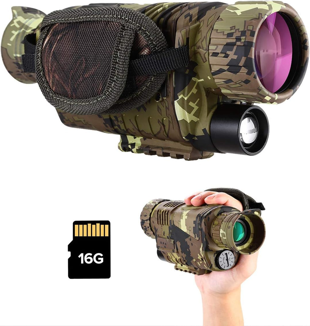 32GB Night Vision Monocular with 32GB Card and 14500 Battery V689542