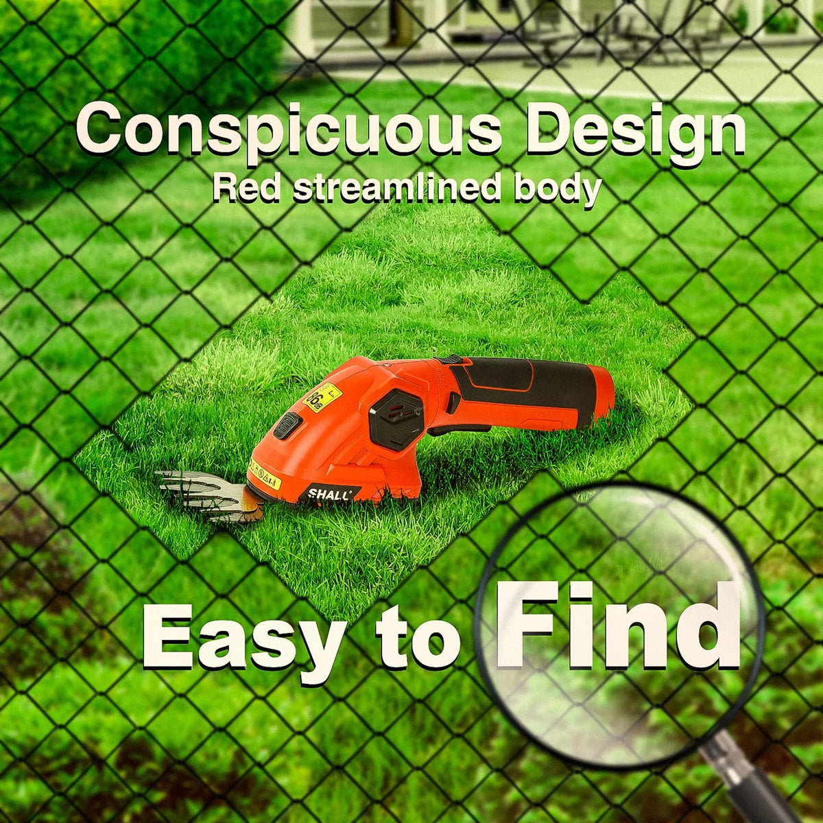 Cordless Hedge Trimmer and Garden Shears U69843