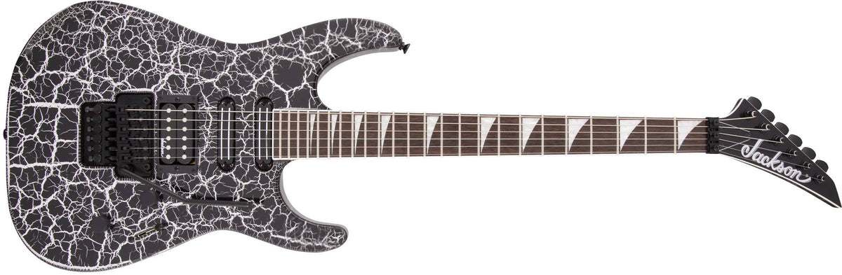 Silver Crackle Electric Guitar B9010