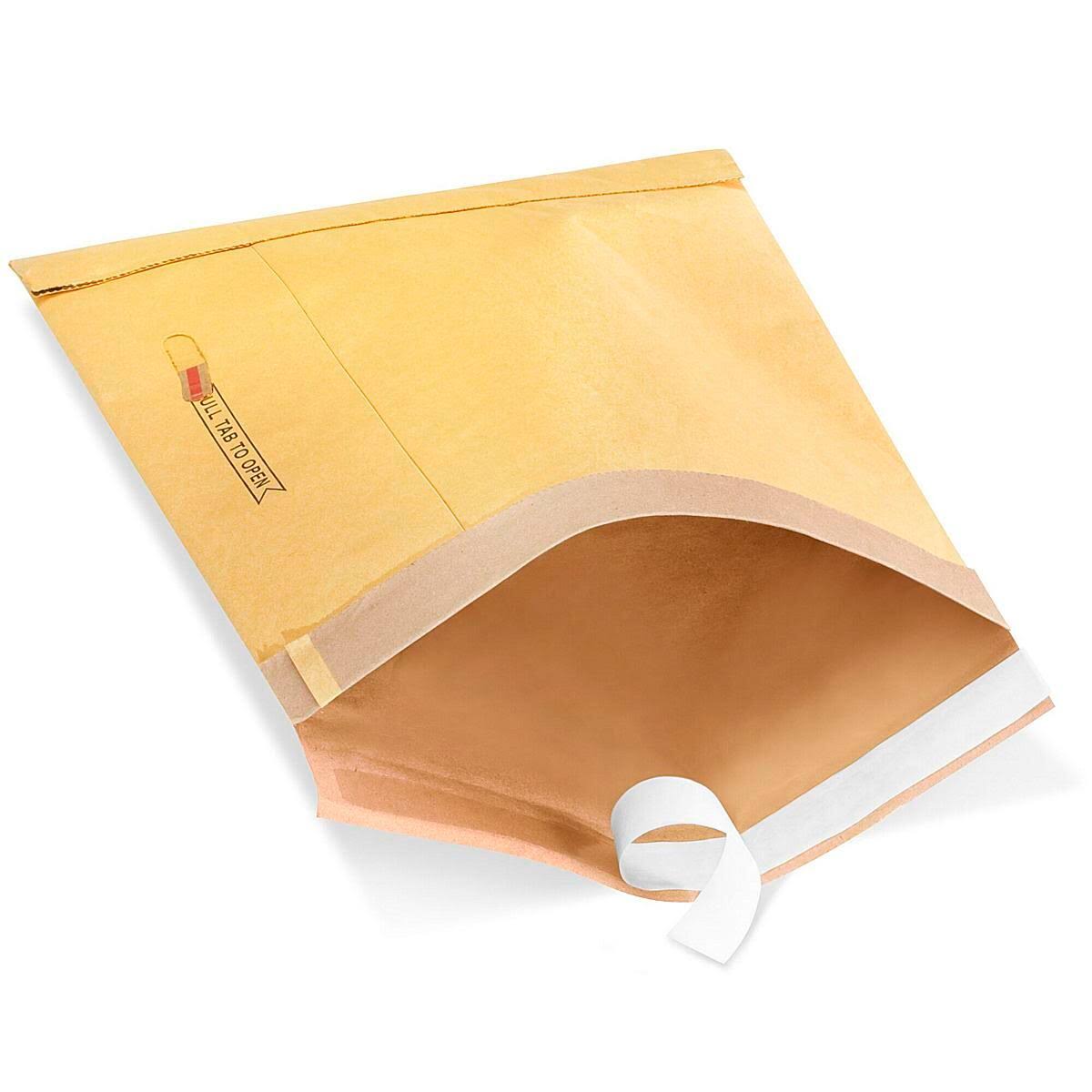Gold Self-Seal Padded Mailers Case of 100 U1902