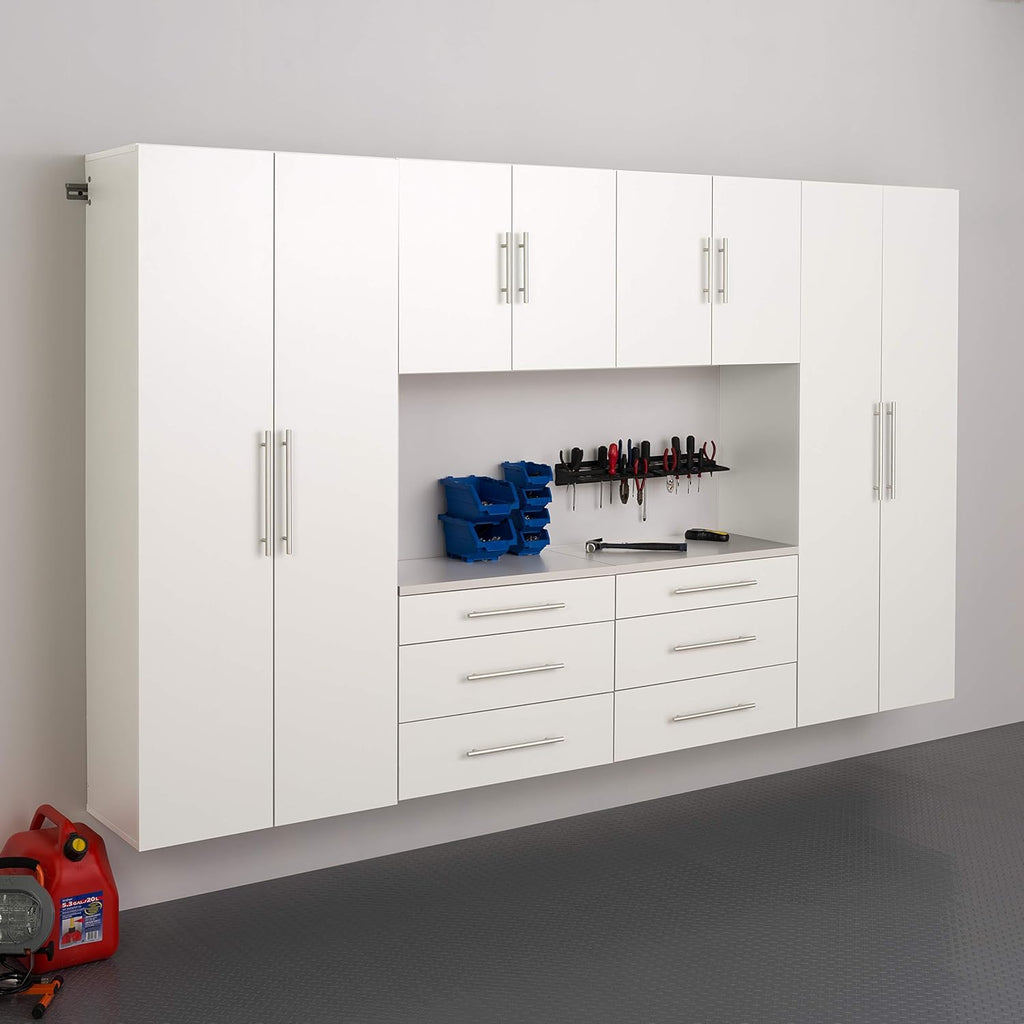 White 4 pc Storage Cabinet J264536