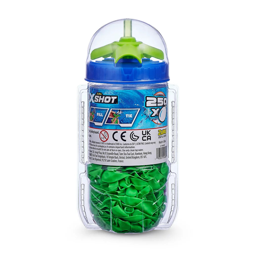 250 Count Water Balloons with Easy Refill Connector F84361