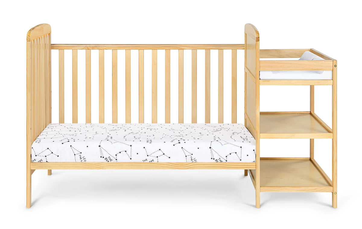 5 in 1 Convertible Crib with Changing Table W678462