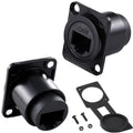 10 Pack Shielded RJ45 Panel Mount Coupler E28264