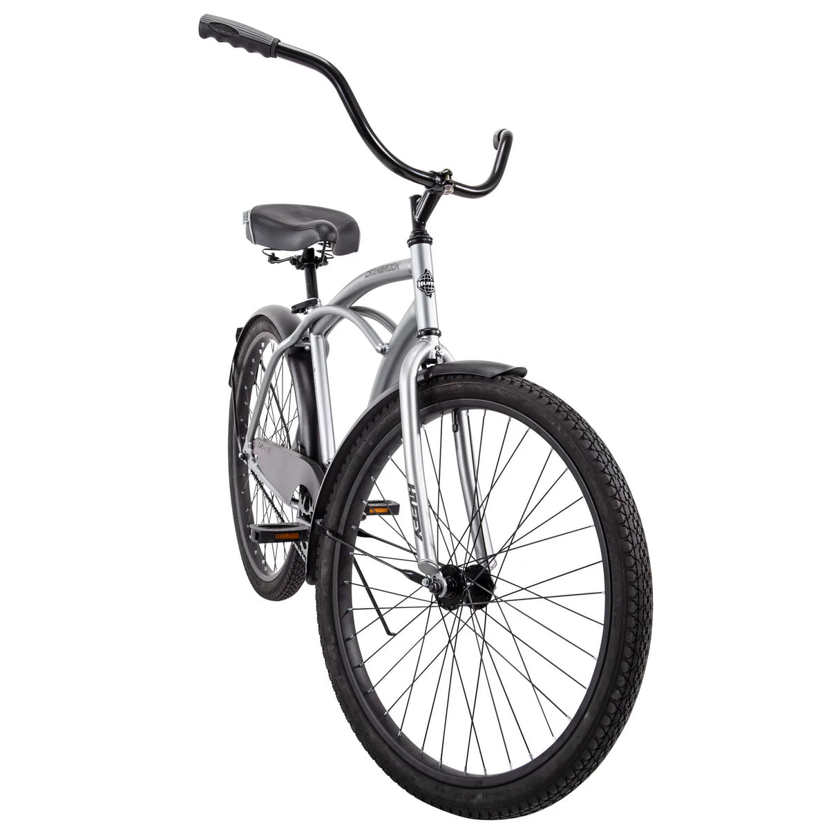 26 Men's Cruiser Bike Silver J2025