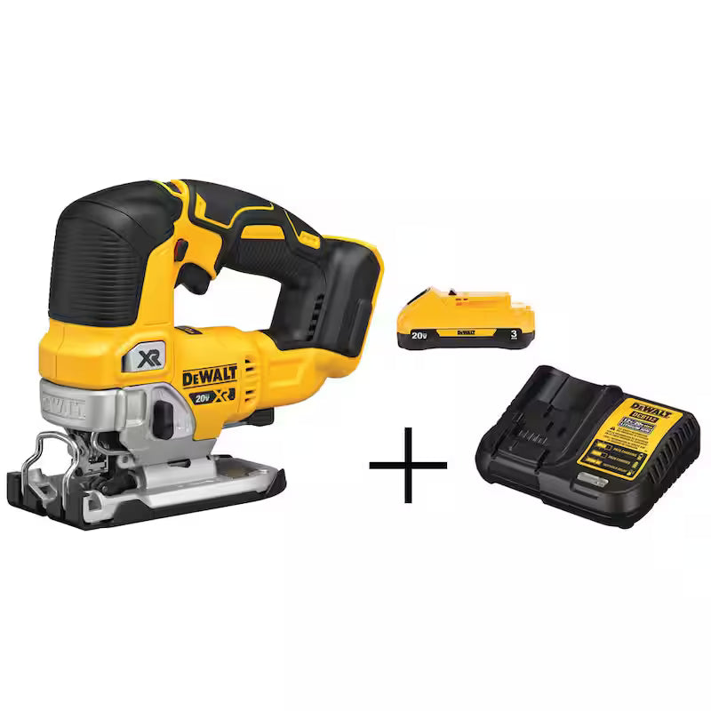 20V MAX Cordless Brushless Jigsaw with 3.0Ah Battery and Charger G659