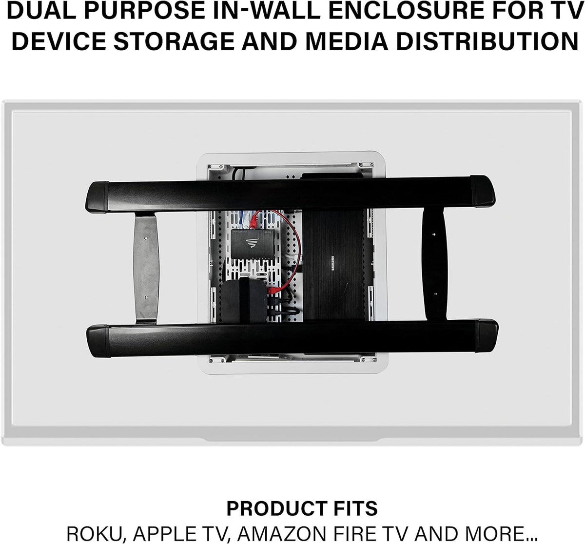 Structured Media Enclosure, 17 Inches, White A690141