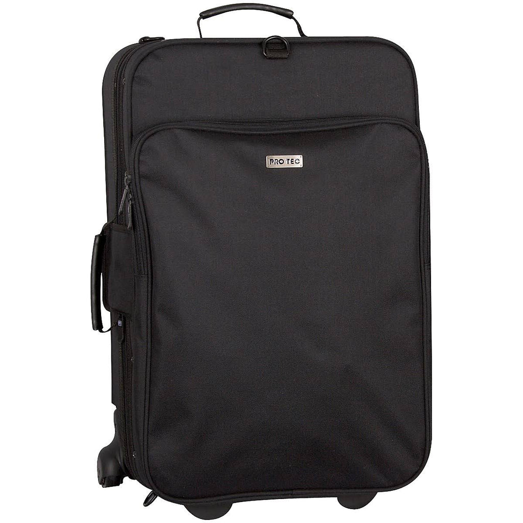 Black Triple Trumpet Case with Wheels C719