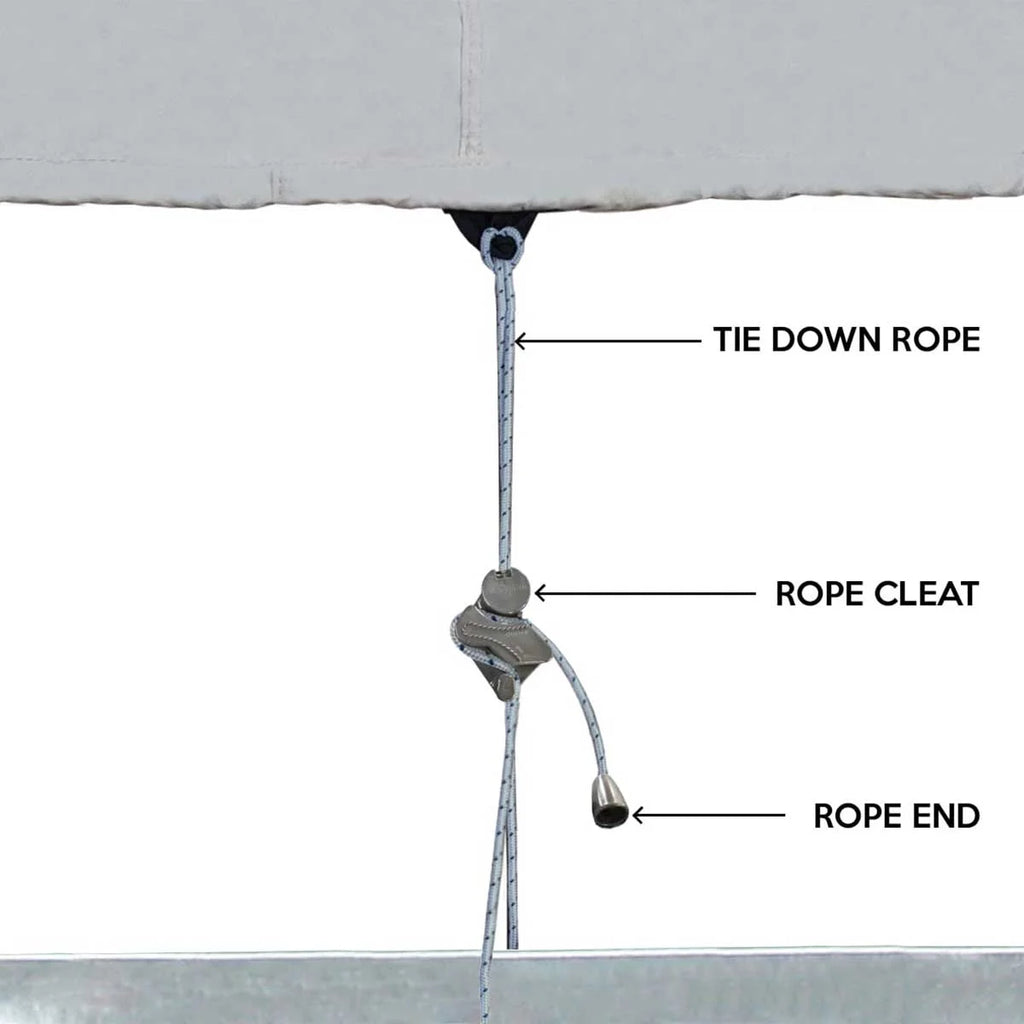 Heavy Duty Water Repellent Boat Cover S4731