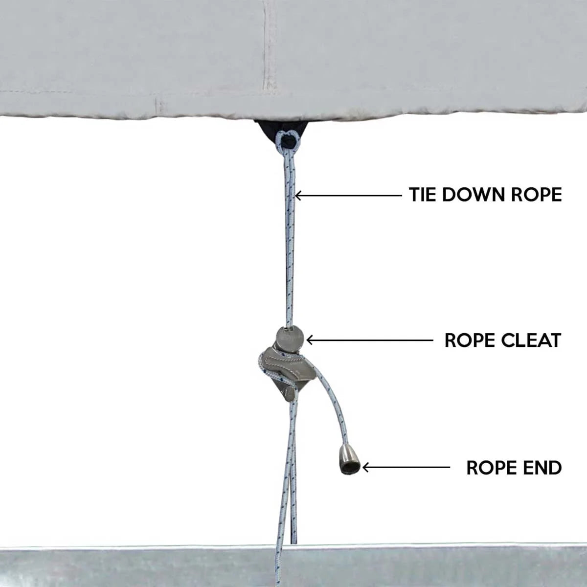 Heavy Duty Water Repellent Boat Cover S4731