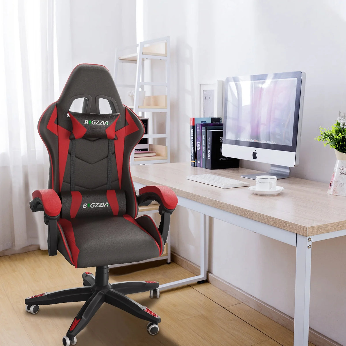 Red Adjustable Gaming Chair M77892