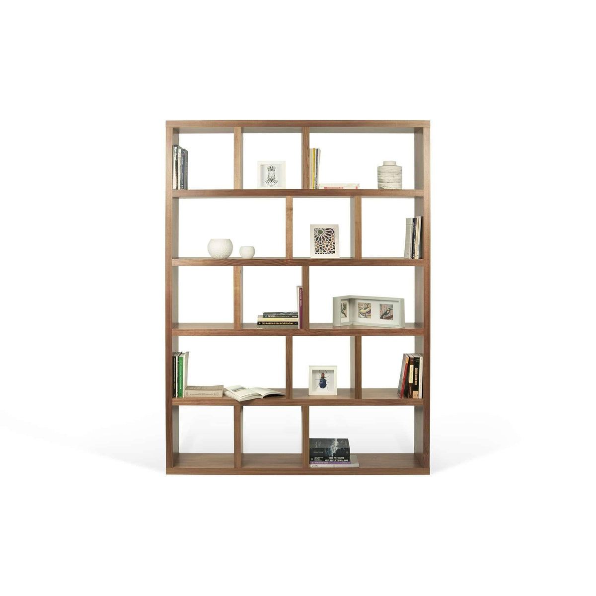 5 Levels Bookcase 150 cm Pure White Q820