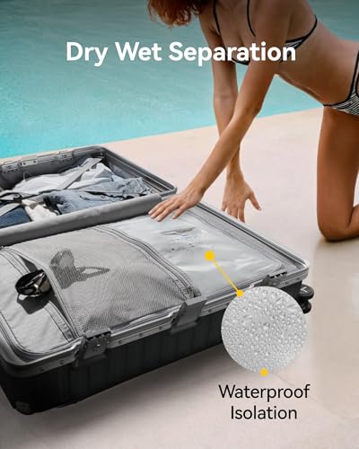 20 Inch Aluminum Frame Polycarbonate Hard Shell Carry On Suitcase U3989