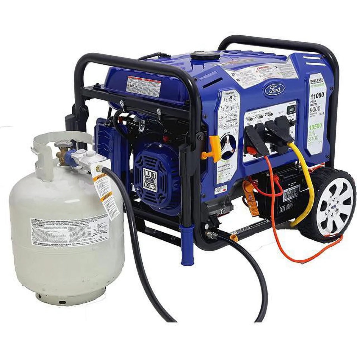 11050W Dual Fuel Portable Electric Start Generator V702167