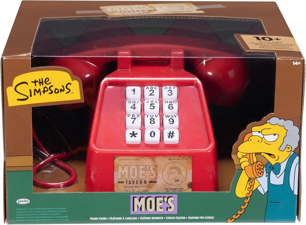 Moe’s Prank Phone with Over 10 Prank Calls and Phrases X432634