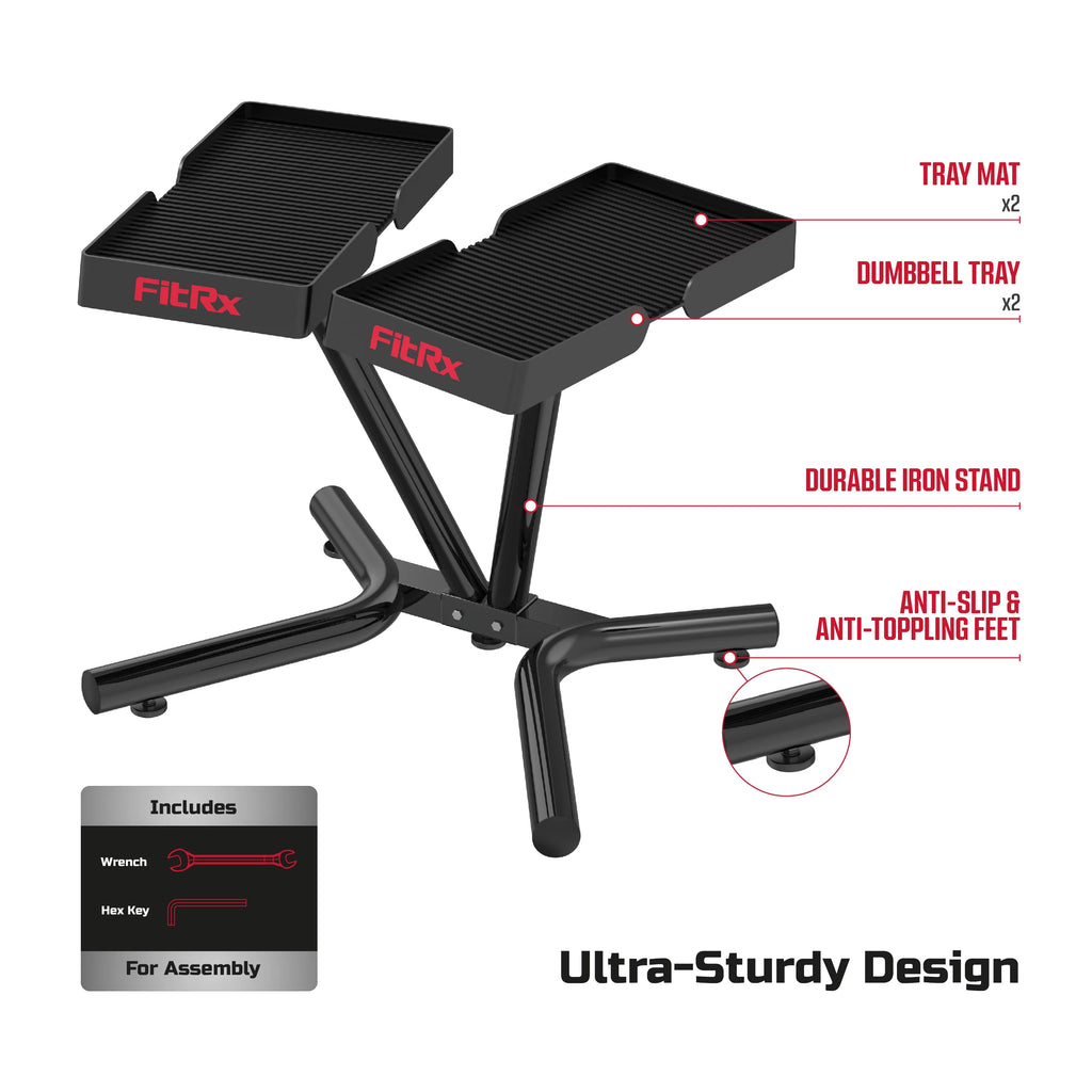 Dumbbell Rack and Kettlebell Stand I9957