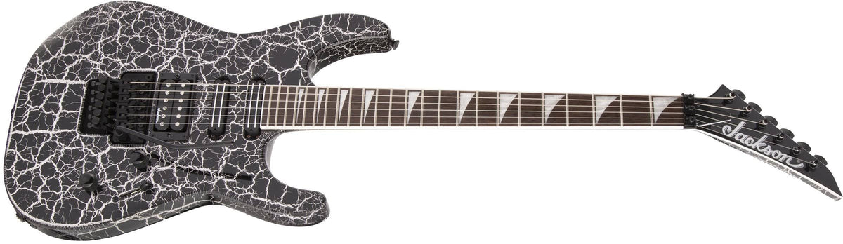 Silver Crackle Electric Guitar B9010