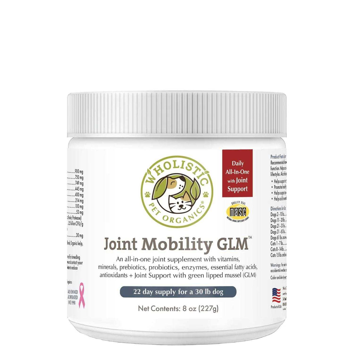Joint Mobility with Green Lipped Mussel Pet Supplies P2605