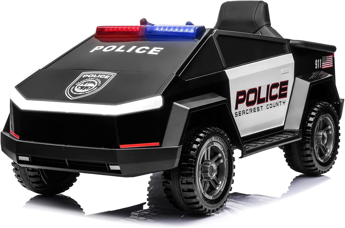 White Kids Electric Ride On Car with 12V Dual Motors and Parental Remote Control V1945