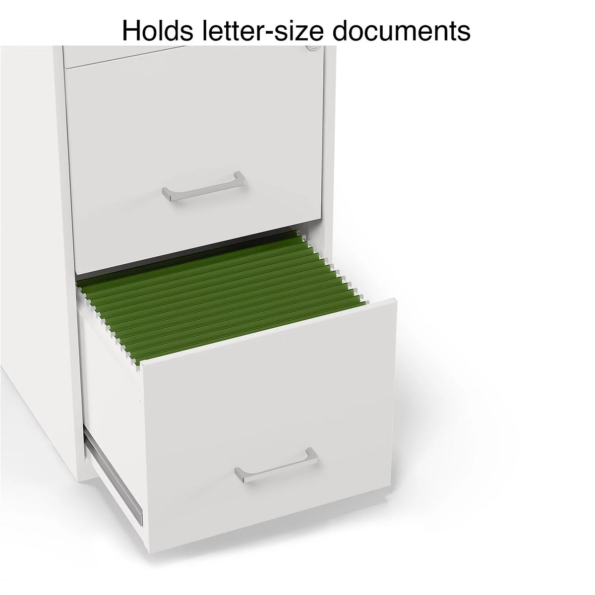 White 3-Drawer Vertical File Cabinet K686