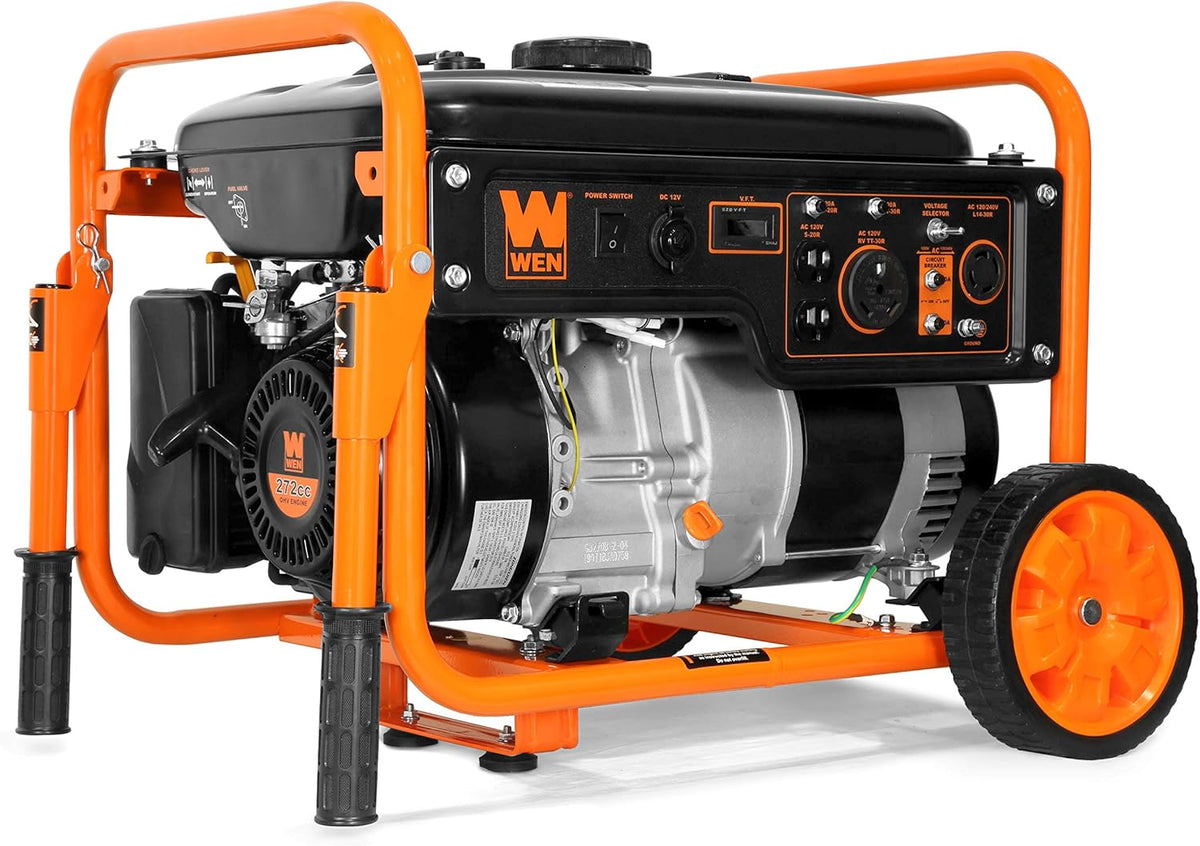 Dual Fuel 4750-Watt Portable Generator with Electric Start A5940