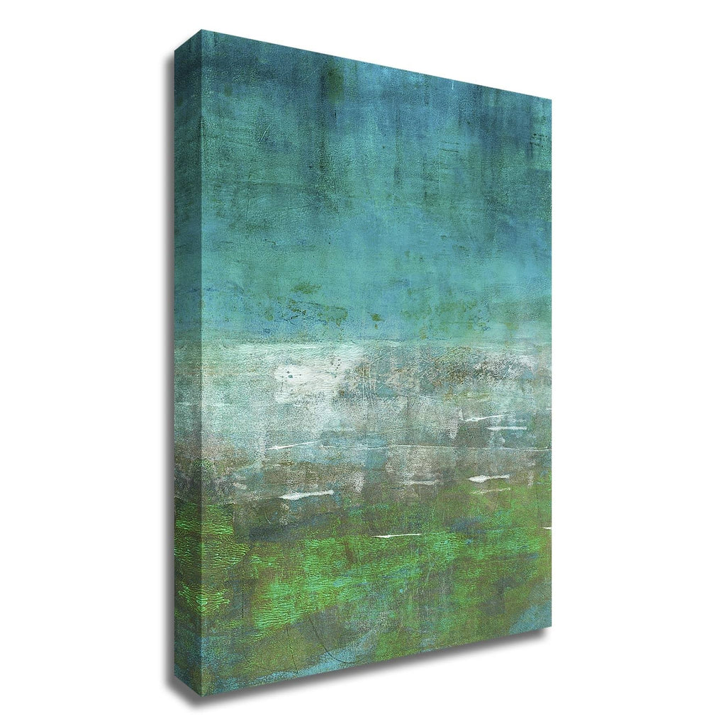 Green Oasis Print on Canvas J83625