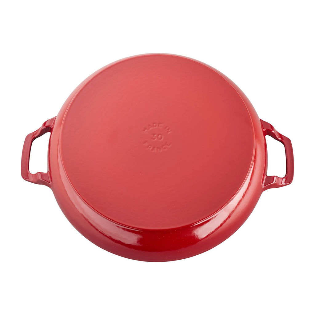 Cast Iron 3.5-Quart Braiser with Glass Lid G9583