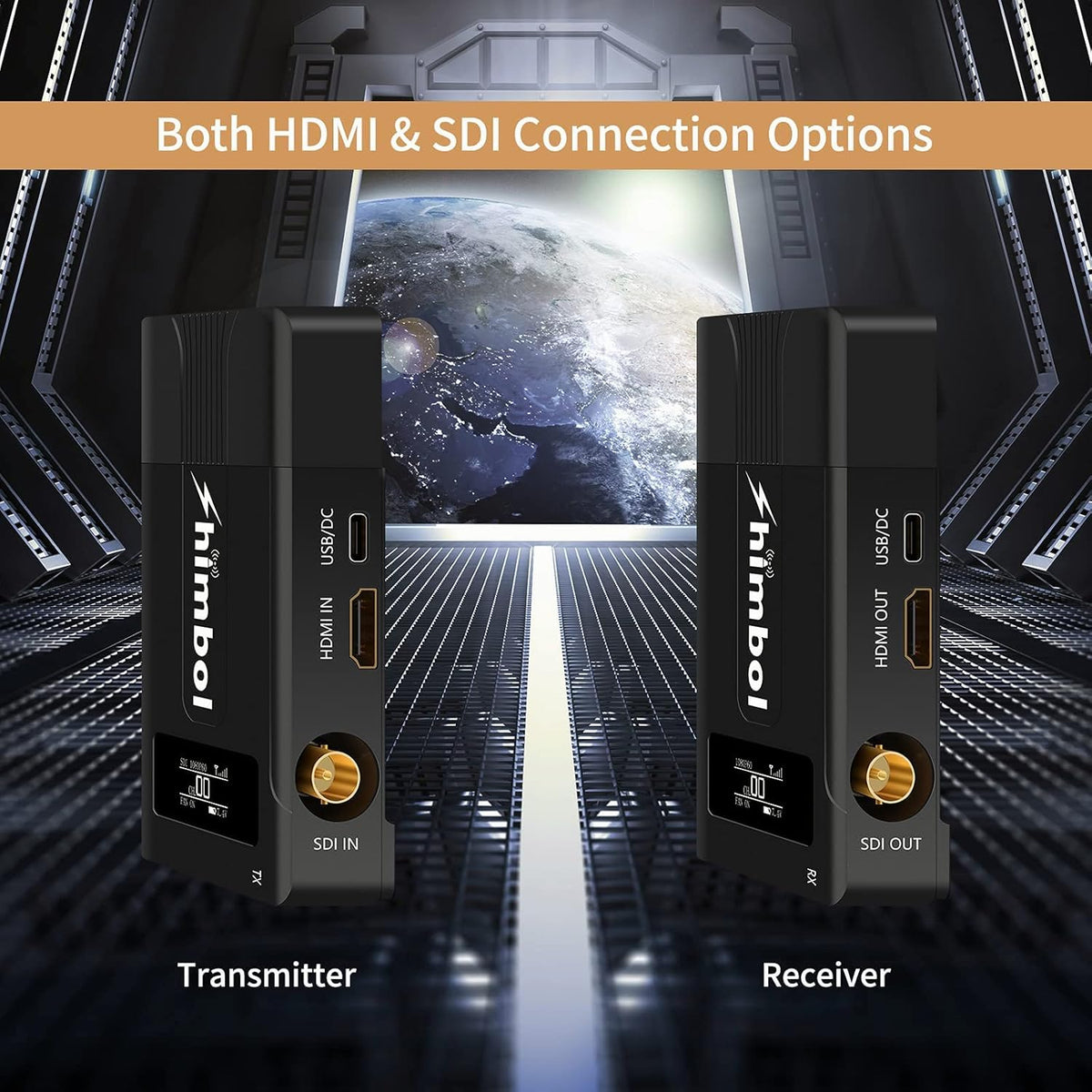 1080P60 HDMI&SDI Wireless Video Transmission System Transmitter & Receiver Q5286