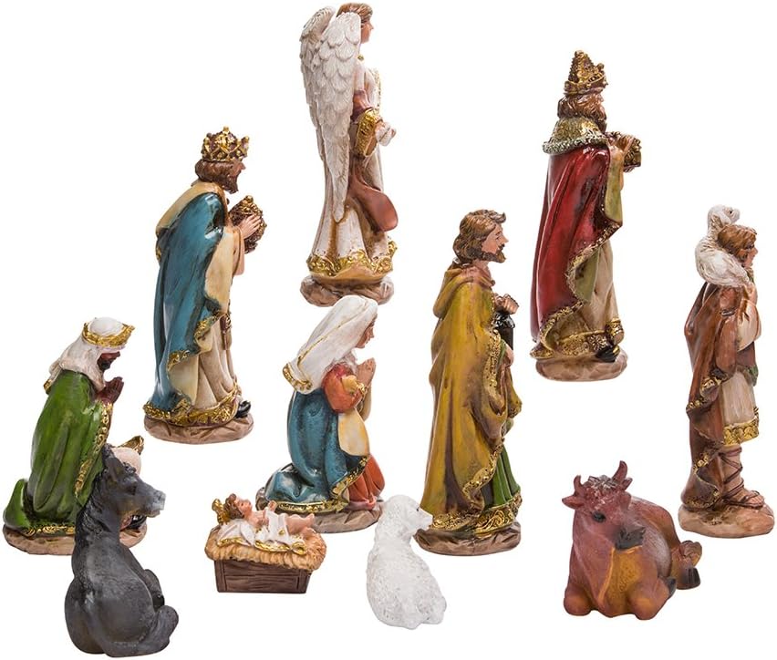 6" Nativity Set with 11 Figures O389857