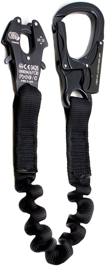 Black 23kN Retention Lanyard with Snap Hook G540035