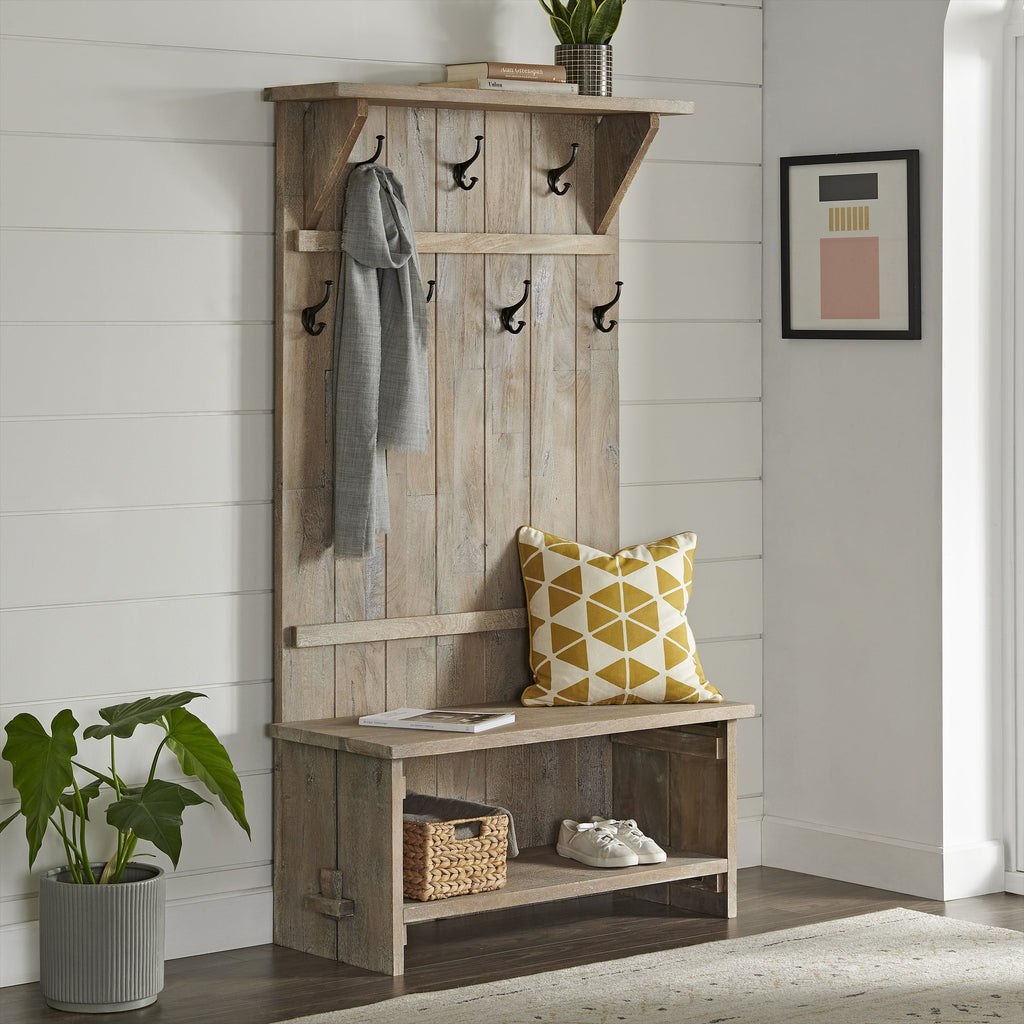 Mango Wood Hall Tree N287484