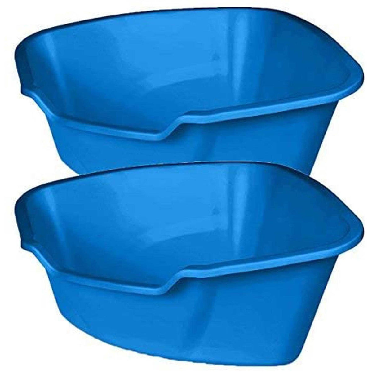 Corner High Sides Cat Litter Pan L561