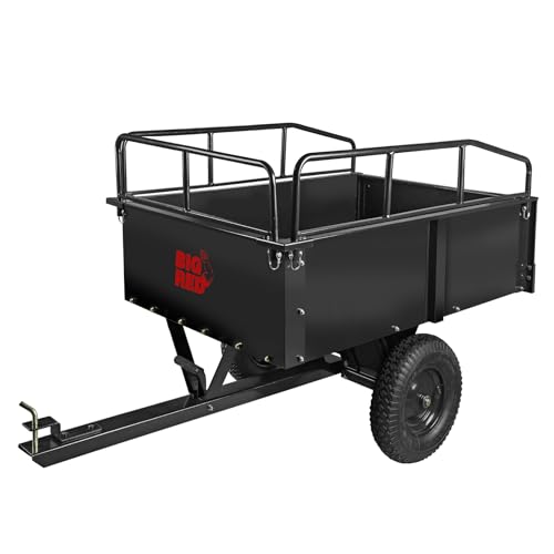 Heavy Duty Steel Dump Cart, 450lbs, 10 cu.ft Capacity V831