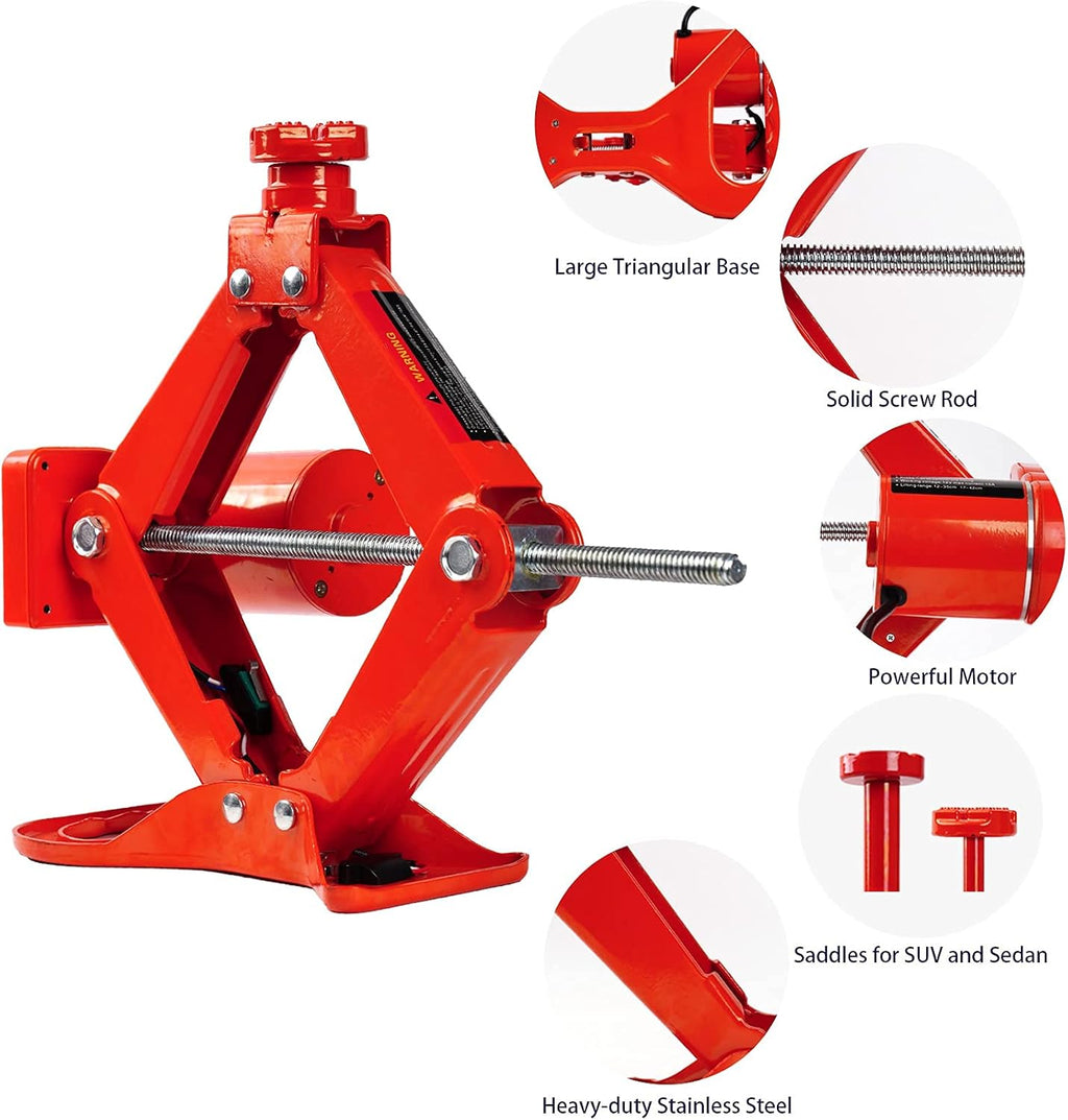 3 Ton 12 V Electric Scissor Jack F13524