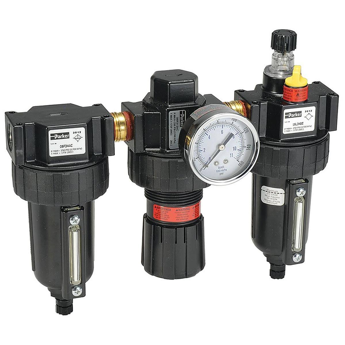 Filter/Regulator/Lubricator, 1/2 in. NPT F4253