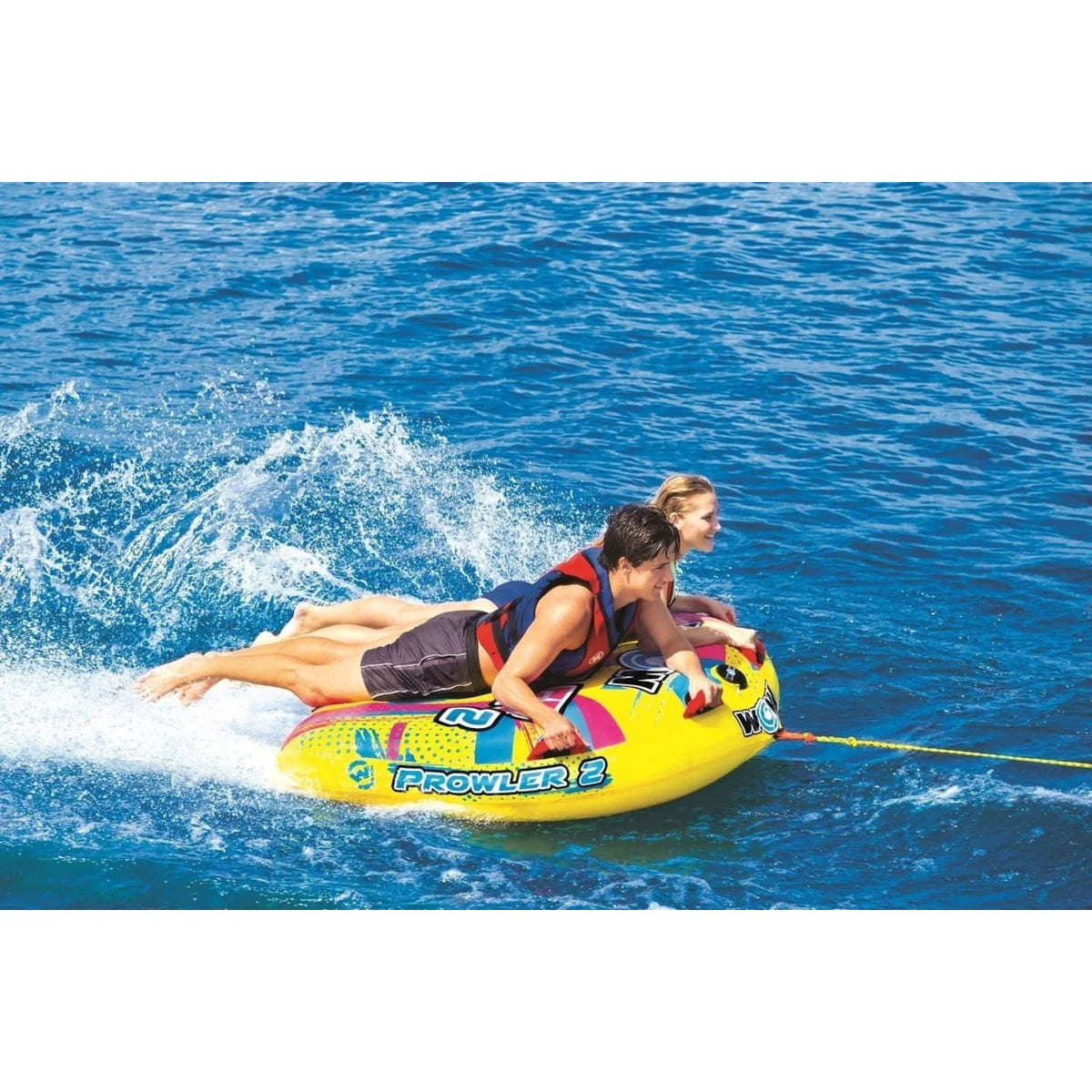 2 Person Towable Starter Kit with 12V Pump and Tow Rope Y89109