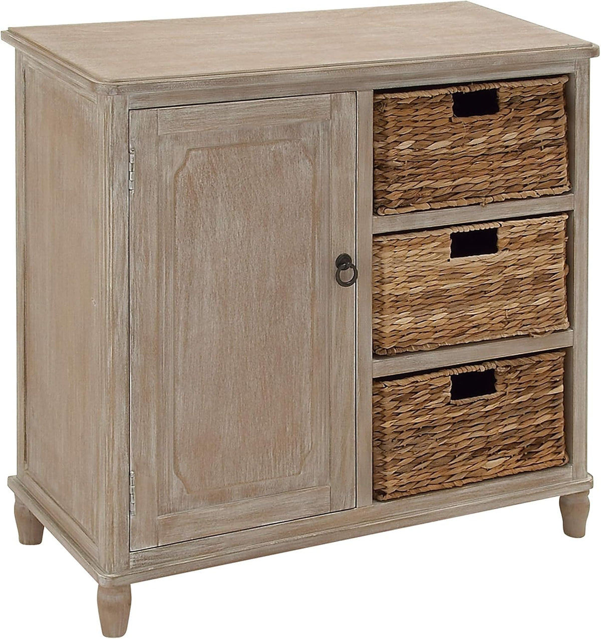 Wood Basket Cabinet D658986