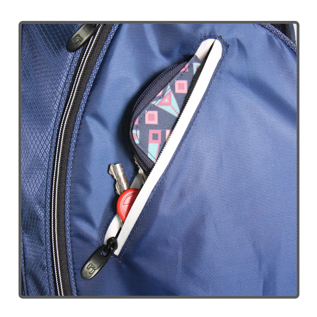 Charcoal Orange Cart Bag Q271437