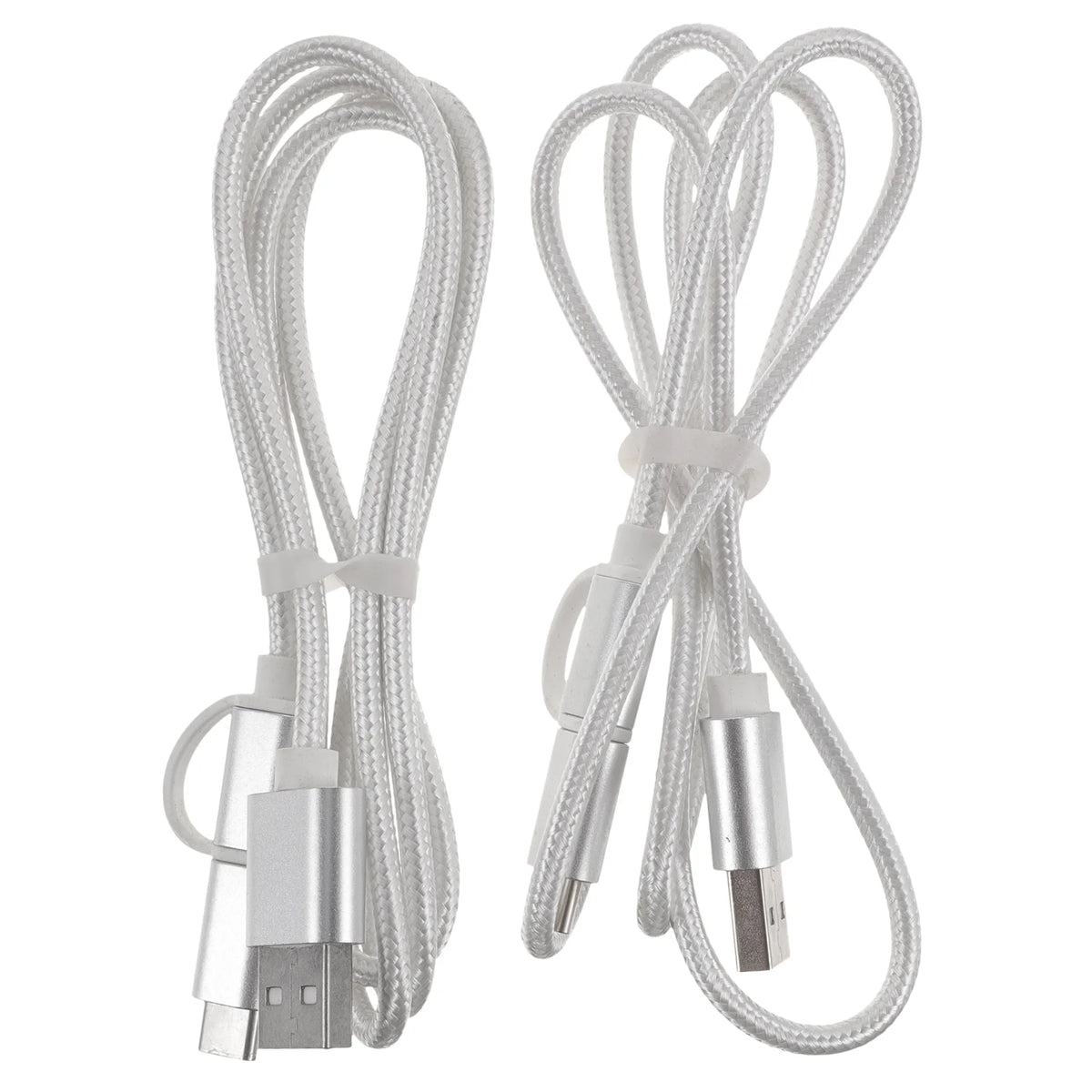 2 Pcs Phone Car Charger Cord Cables Data Line T535508