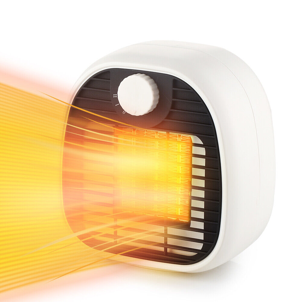White Ceramic Electric Heater 1000W PTC G4502